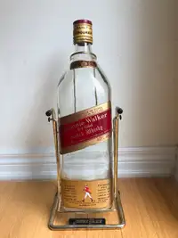 Johnnie Walker Bottle On Pour Stand