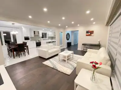 3 Bedroom and 2 Washroom house with private laundry for rent