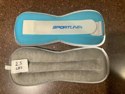 Ankle weights “Sportline”  5 pounds, View more