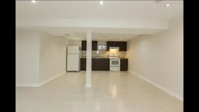 Clean and spacious one bedroom basement apartment with separate entrance is available for rent from...