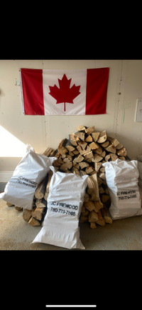 Large firewood bundle bags 