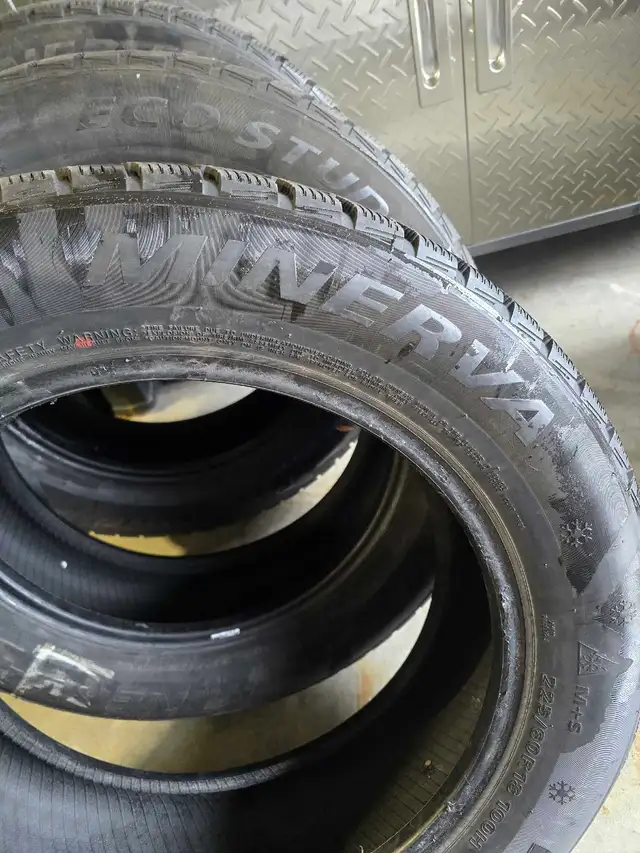 4 winter Tires 225/60r/18  in Tires & Rims in Mississauga / Peel Region - Image 5