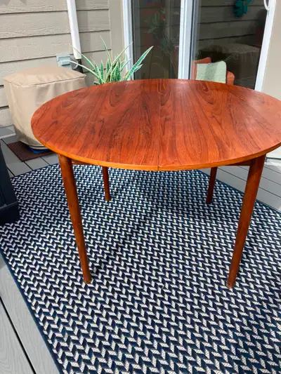 Mid century Teak Dining Table, View more