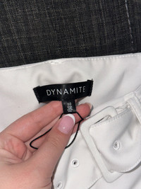 Pantalon propre blanc Dynamite 