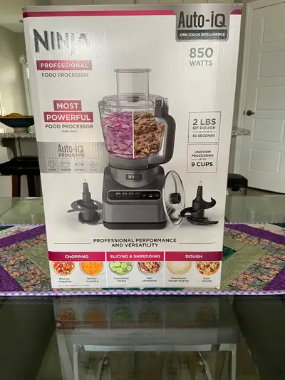 Ninja Food Processor for sale. Like new - used only twice. Reason for selling - found this appliance...