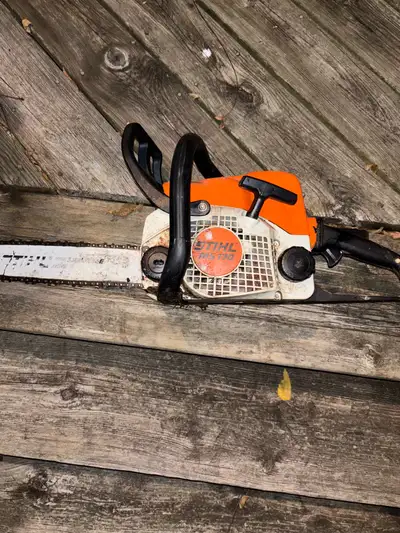 Stihl chainsaw MS 170 used but in great condition, View more