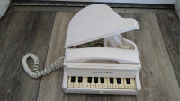 Vintage Grand Piano Landline Home Phone , Work Great 