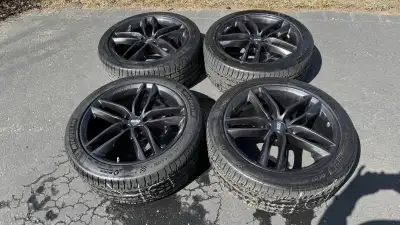 Set of Four BBS Wheels and Tires, View more