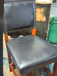 Bar stools leather 
