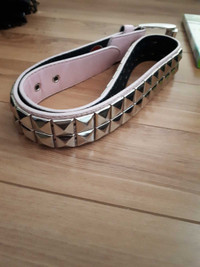 Pink Emo Studded belt 
