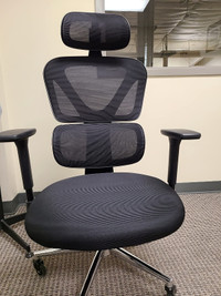 Office Chair w Adjustable arms/ Headrest
