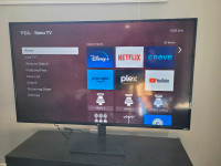 55" TCL Roku slamrt tv