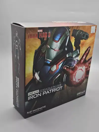 Iron Man 3 Super Alloy 1/12 Scale Iron Patriot Play Imaginative, View more