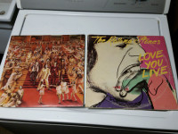 Rolling Stones lot de 2 disques vinyle 
