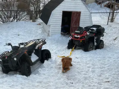 2016 outlander 650 xmr , dalton clutch kit , new pads