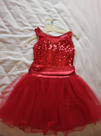 RED TAP/JAZZ COSTUME DRESS!