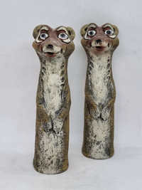 Figurines  d'animaux suricates
