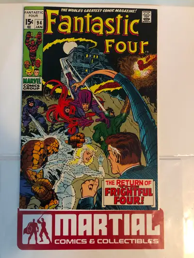 1st Agatha Harkness in Fantastic Four #94 comic $99 OBO, View more