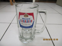 Vintage Collectible Molson Canadian 24oz Beer Mug Circa 1970-80s