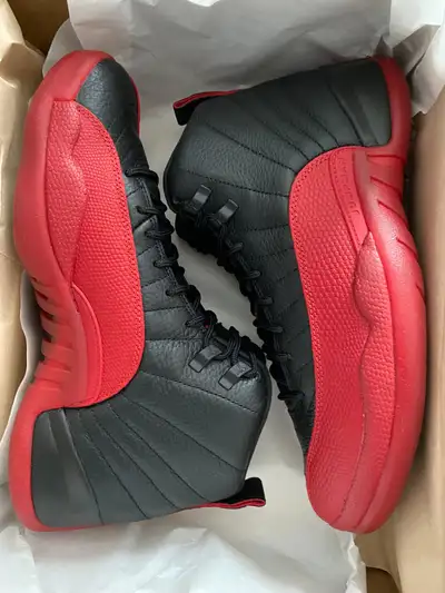 Jordan 12 Flu Game 2025 - multiple sizes, View more