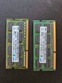 DDR3 PC3 SODIMM 4GB X2 laptop memory