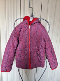 Girls Size 7/8 Winter Jacket, EUC