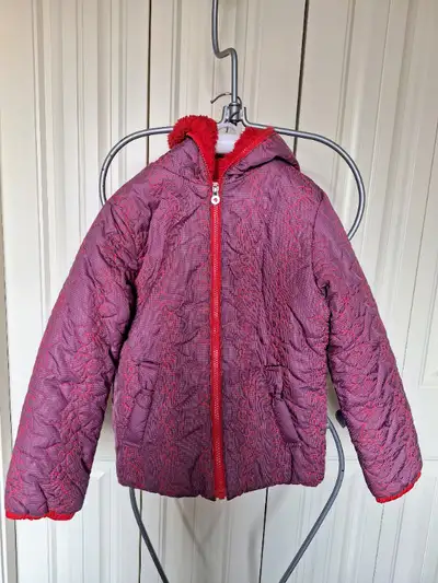 Girls Size 7/8 Winter Jacket, EUC, View more