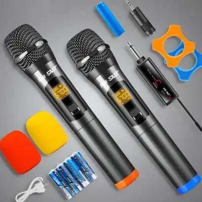 Dual Wireless Microphone double, View more