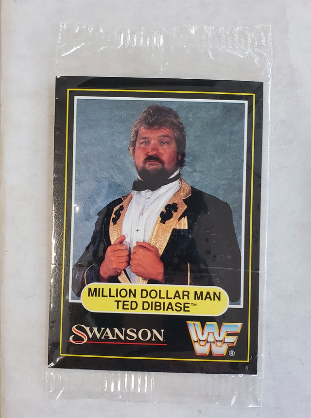 WWF Trading Cards Swanson Vintage Ted Dibiase Jake Roberts in Arts & Collectibles in Thunder Bay