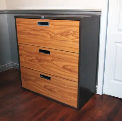 Classeur latéral en métal – 3 tiroirs, View more