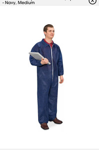 Disposable coverall 25 pcs