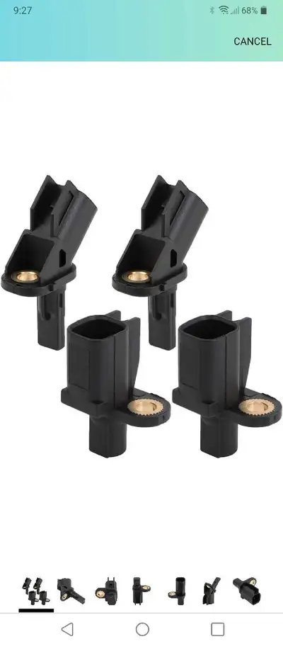 3 abs sensors for a 2004-2013 mazda 3 1 front and 2 rears! I bought the set thinking I needed to cha...