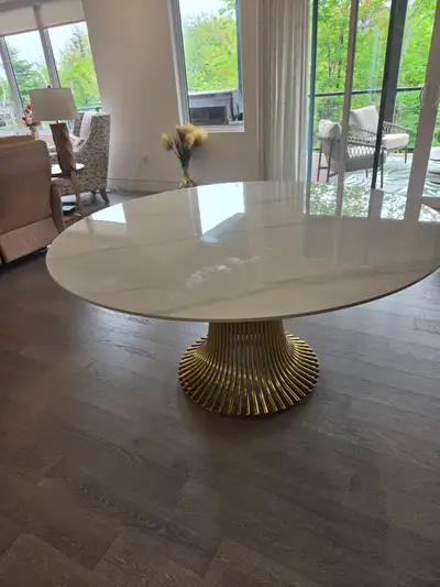 Marble table, View more