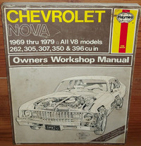 1969-79 Haynes Service Manual Chevy NOVA V8