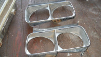 1968 Skylark Headlight Bezels & Assorted Trim