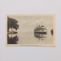 Centre Island Ferry Lake Ontario Canada Ship Souvenir Postcard