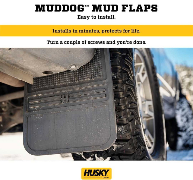 Husky Mud Dog Universal Mud Flaps - New in Other Parts & Accessories in Brantford - Image 2