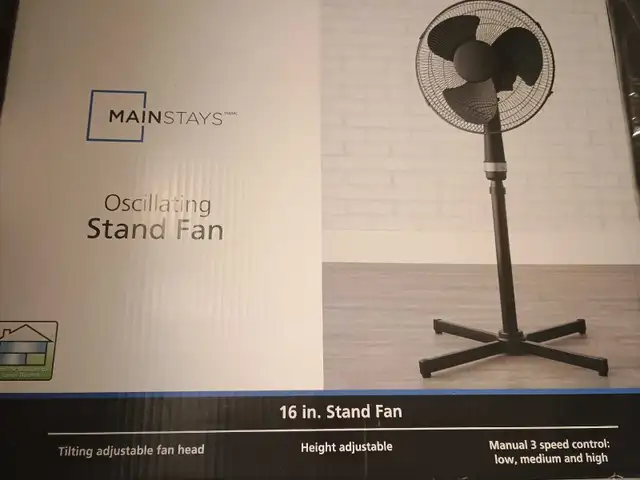 Mainstays Fan in Indoor Lighting & Fans in Mississauga / Peel Region - Image 2