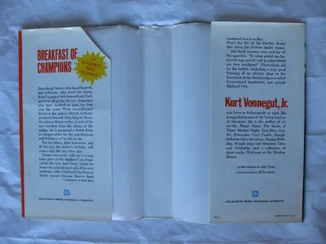 Breakfast of Champions by Kurt Vonnegut, Jr. (Author's Drawings) in Fiction in City of Toronto - Image 10
