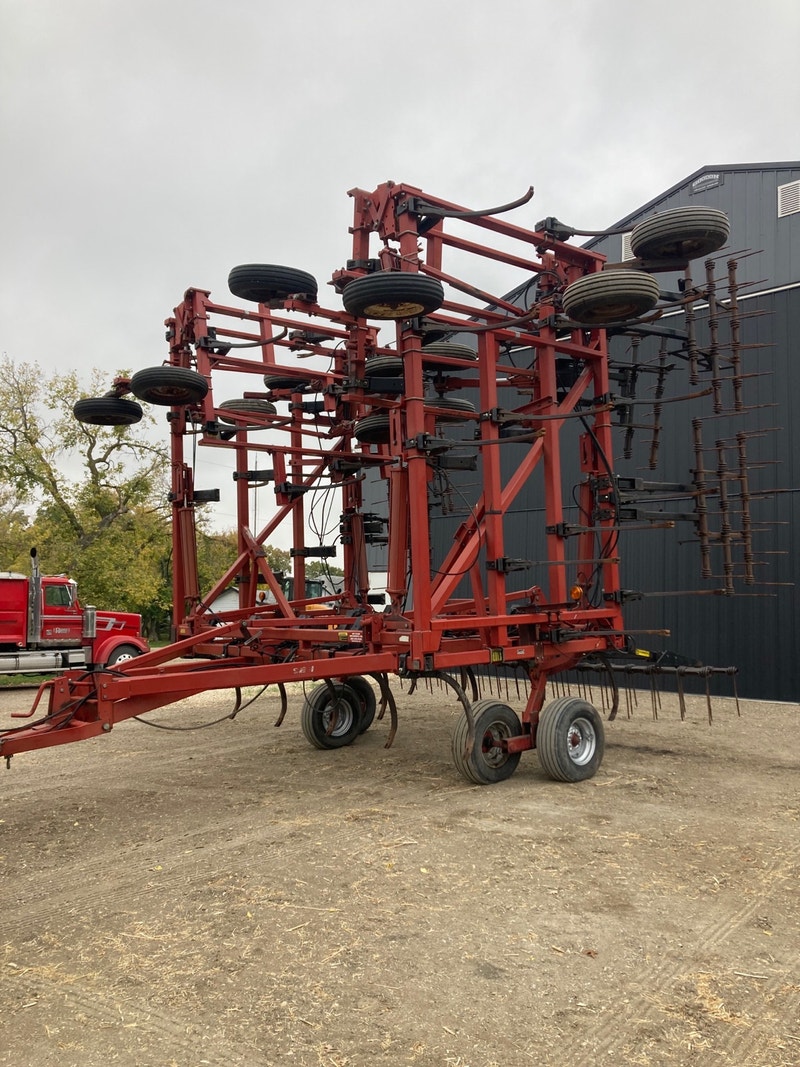 Case IH 5800 53ft Chisel Plow with Heavy Summers Harrows Farming