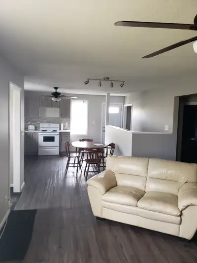 4/5 bedroom 2 bathroom house FOR SALE in Kerrobert, SK. This house is built a corner property. It ha...