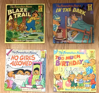 4 Berenstain Bears Books - $30 for all, View more