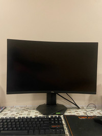 Teen gaming computer and monitor