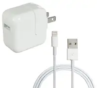 Apple - USB Power 10W Model 1357 Adapter with cord-Made by Apple