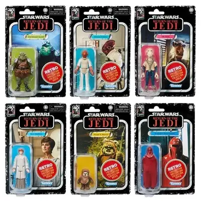 Star Wars Retro Collection Return of the Jedi Six Figure Pack, View more