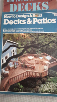 3 Books On Building a Deck with Deck Plans