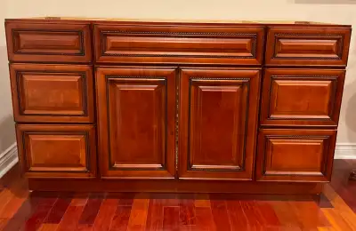 Brand New Solid Wood Bathroom Vanity / Base Cabinet, View more
