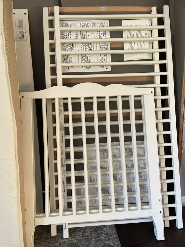 IKEA Crib and Mattress in Cribs in Brantford - Image 3