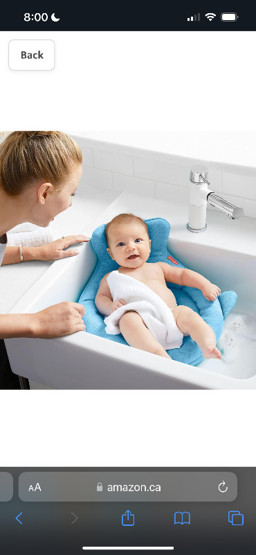 Skip Hop Soft Sink Baby Bath tub in Bathing & Changing in Fredericton - Image 4