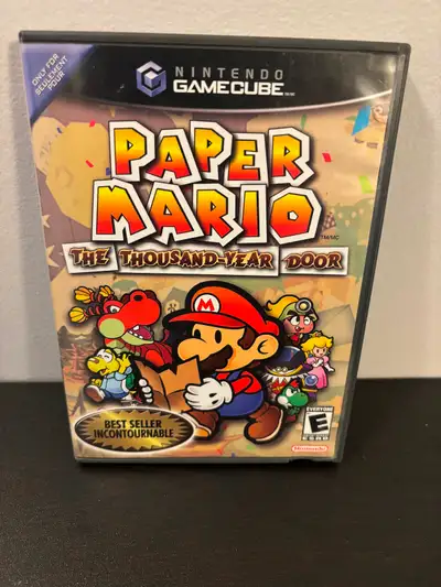 Paper Mario Thousand Year Door (Nintendo GameCube, 2004) CIB $70, View more